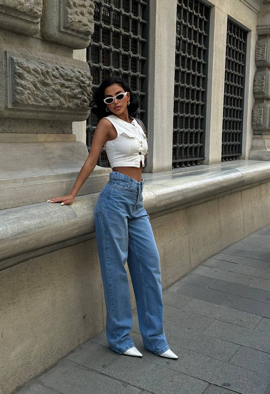 ქალის ჯინსის შარვალი