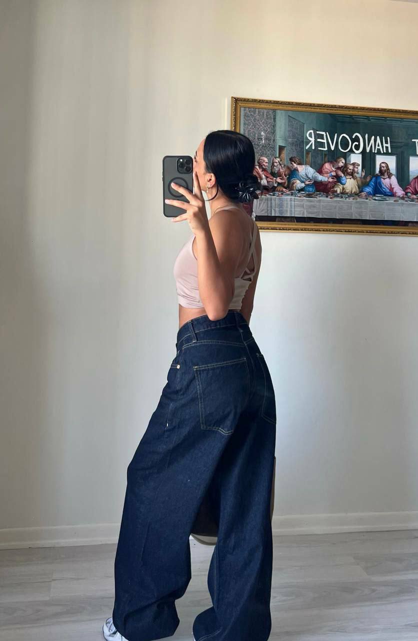 ქალის ჯინსის შარვალი