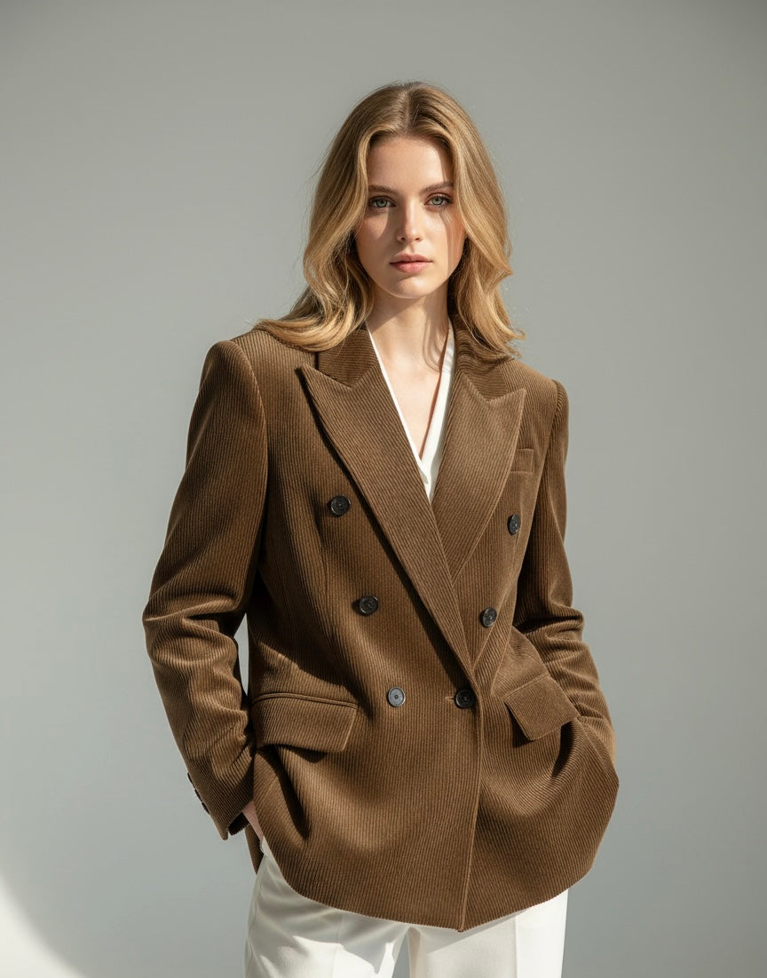 ქალის ვილვეტის პიჯაკი