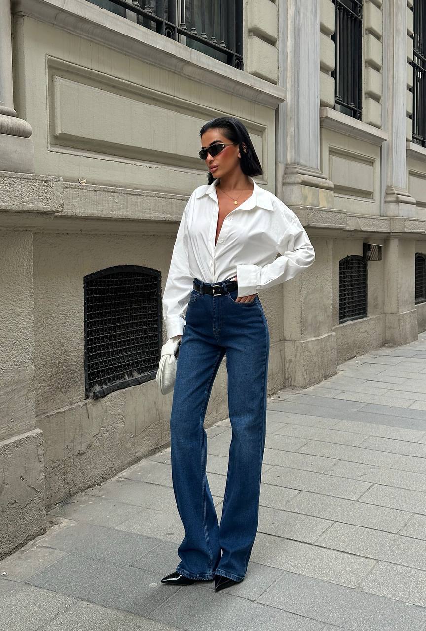 ქალის ჯინსის შარვალი