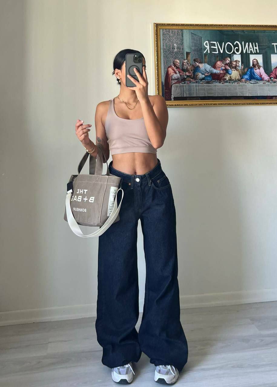 ქალის ჯინსის შარვალი