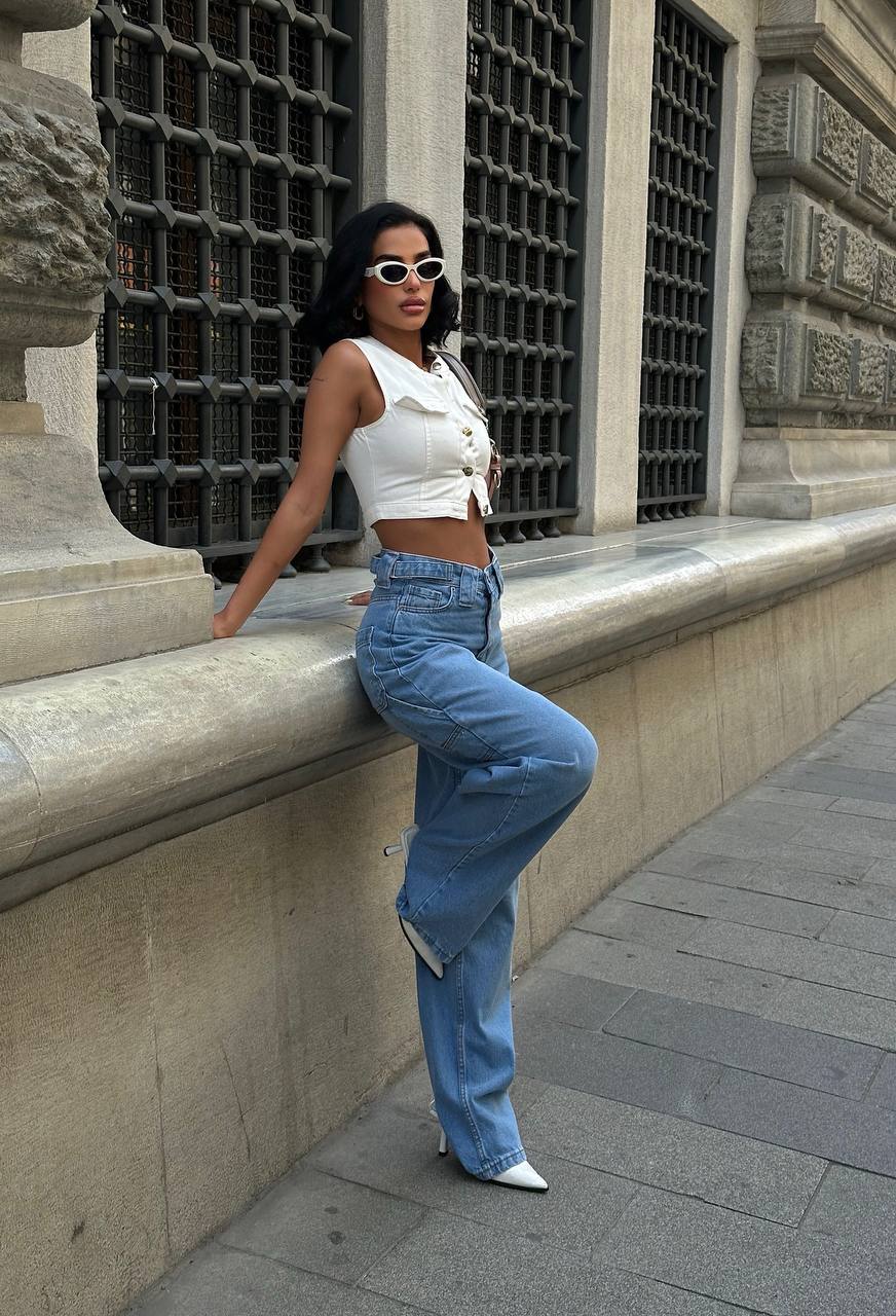 ქალის ჯინსის შარვალი