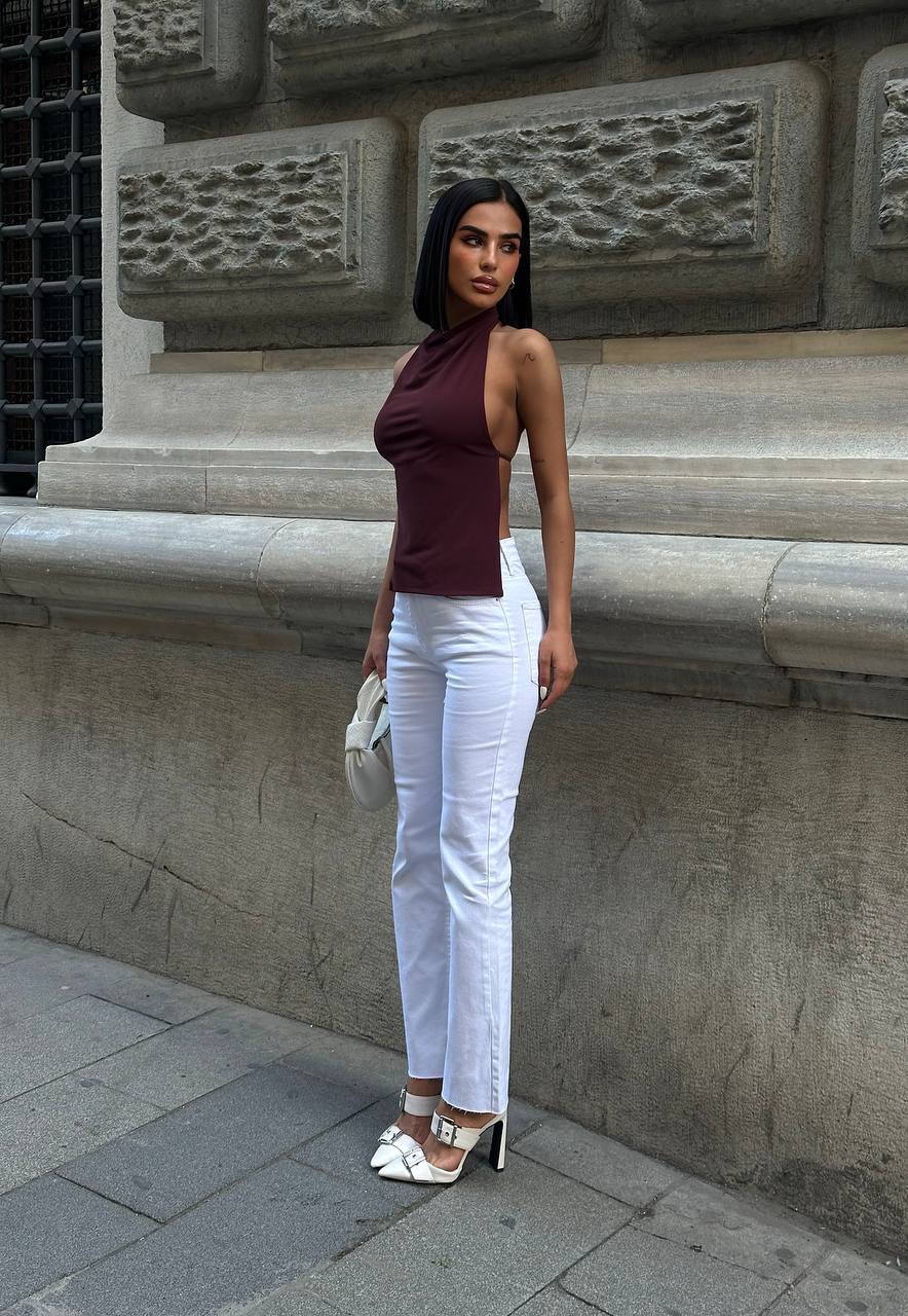 ქალის ჯინსის შარვალი