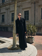 ქალის ქაშმირის პალტო