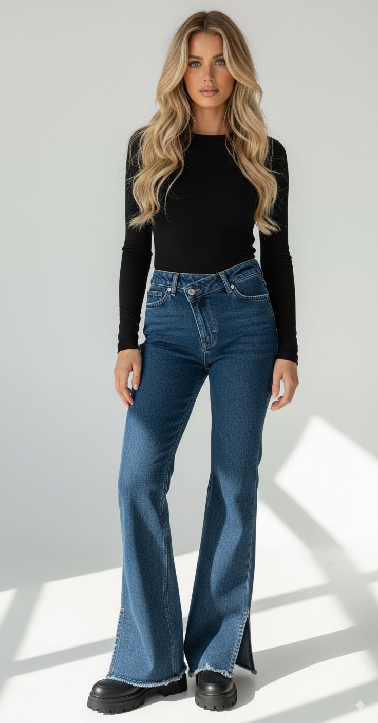 ქალის ჯინსის შარვალი