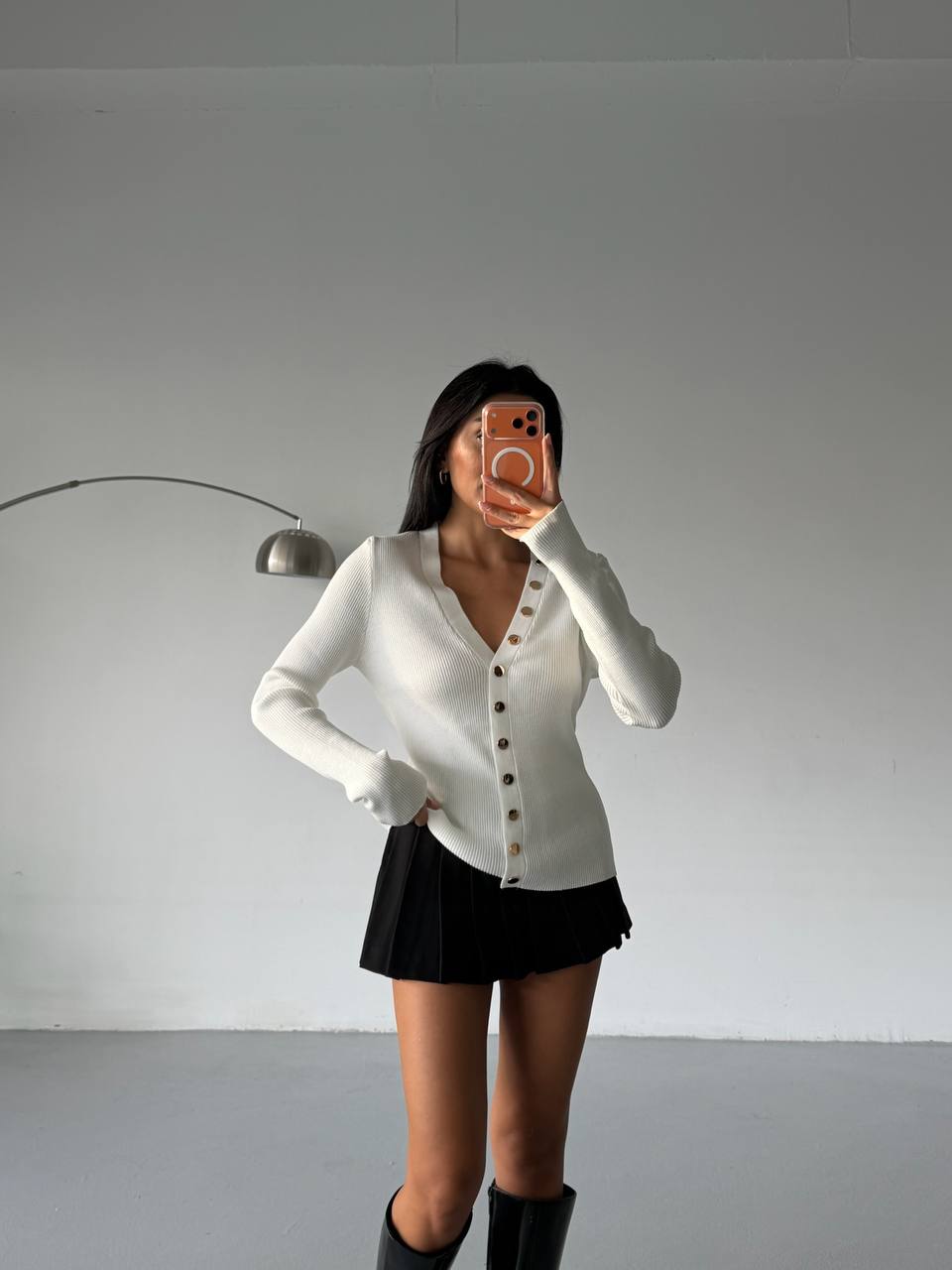 ქალის ნაქსოვი მაისური