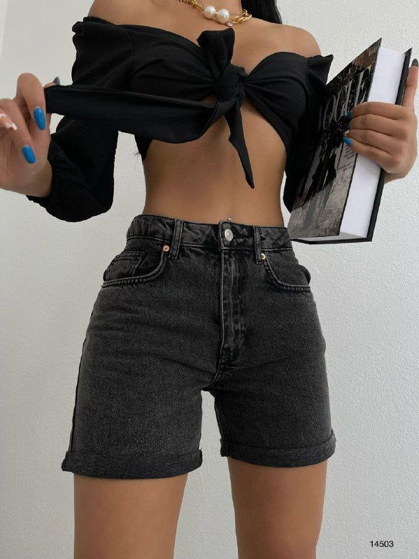 Jeans shorts – Black Fashion Georgia